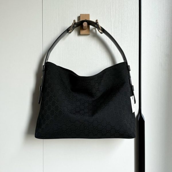 Gucci Beatrix Embossed GG medium tote bag Black
