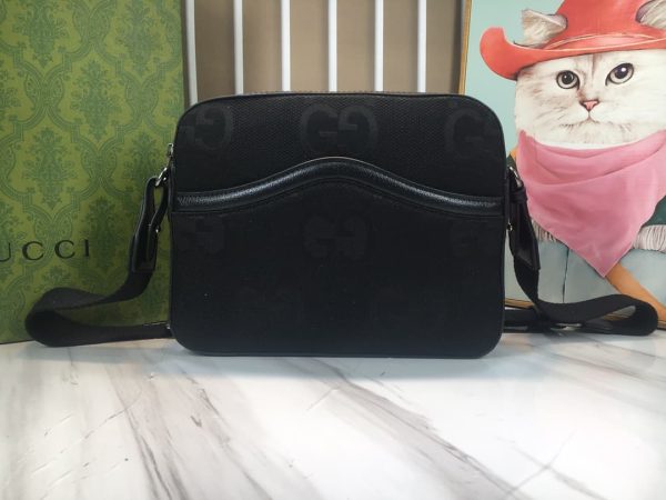 Jumbo GG Messenger Bag black