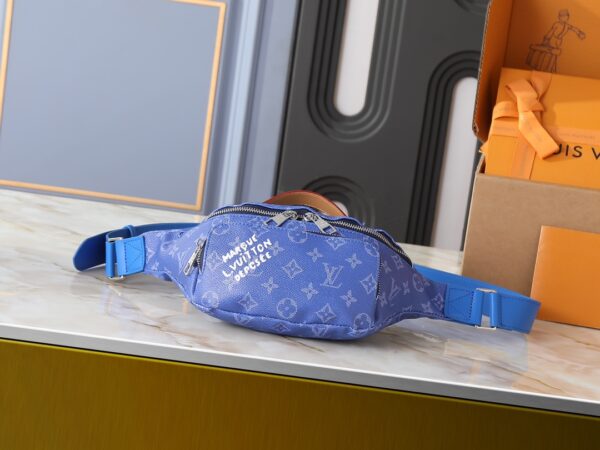 Monogram Heritage Rush Bumbag Blue