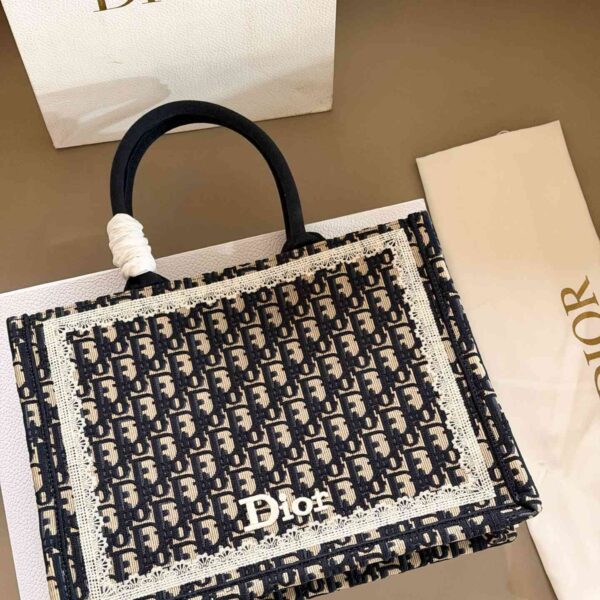 New Medium Dior Book Tote 2 color