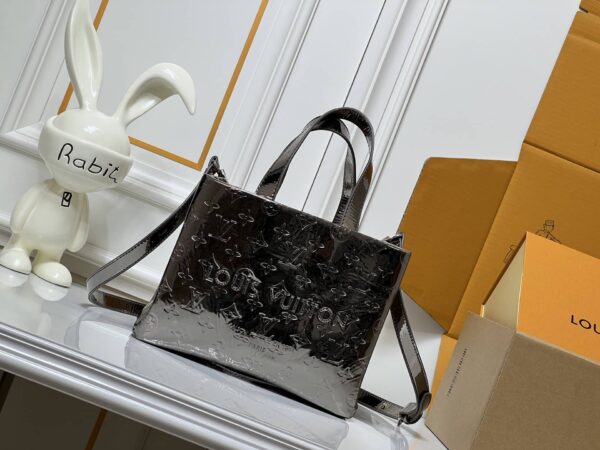 Mini Shopper Tote dark gray