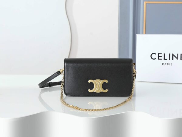 Multipochette In Shiny Calfskin Black