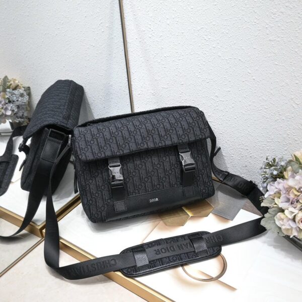 Dior Hit the Road Messenger Bag with Flap