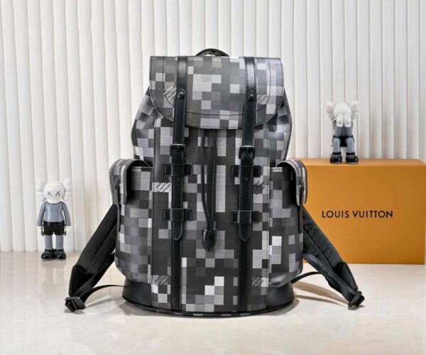 Christopher MM Damoflage Black canvas