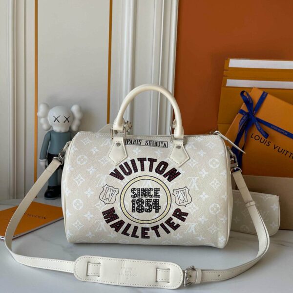 Speedy P9 Bandoulière 30 Jackets 1854 White