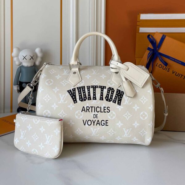 Speedy P9 Bandoulière 30 Jackets Yuitton White