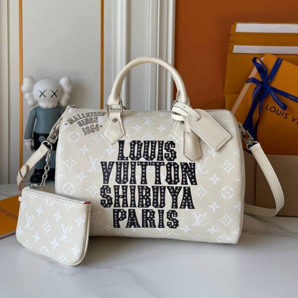 Speedy P9 Bandoulière 30 Jackets White