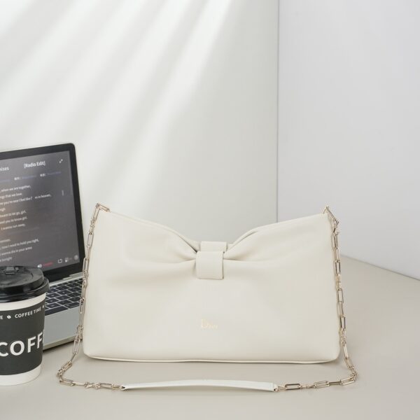 Dior Bow Bag Medium/Small white