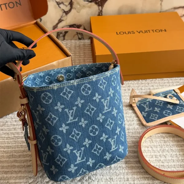 All In BB denim blue with box