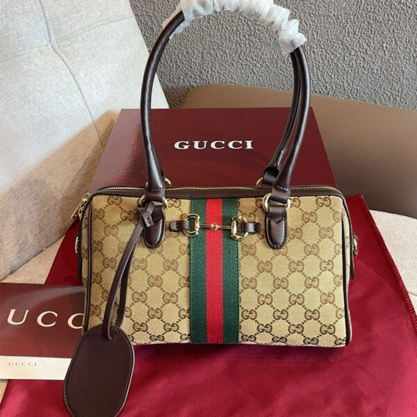 Borsetto medium boston bag beige with box