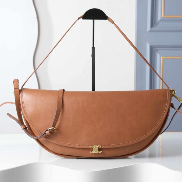 Halfmoon Soft Triomphe Bag brown