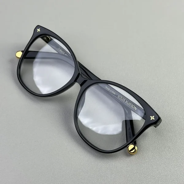 AAA-My Monogram Light Cat Eye Glasses with box black