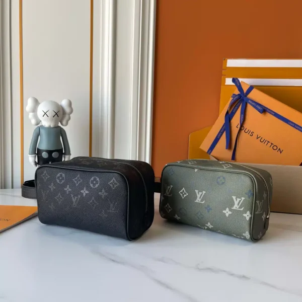 Monogram Midnight canvasLocker Dopp Kit