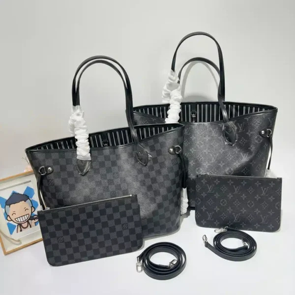 Neverfull MM Black Monogram Damier