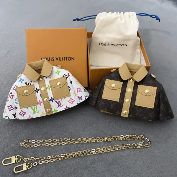Monogram Clothing Airpods Case Coin Wallet C07