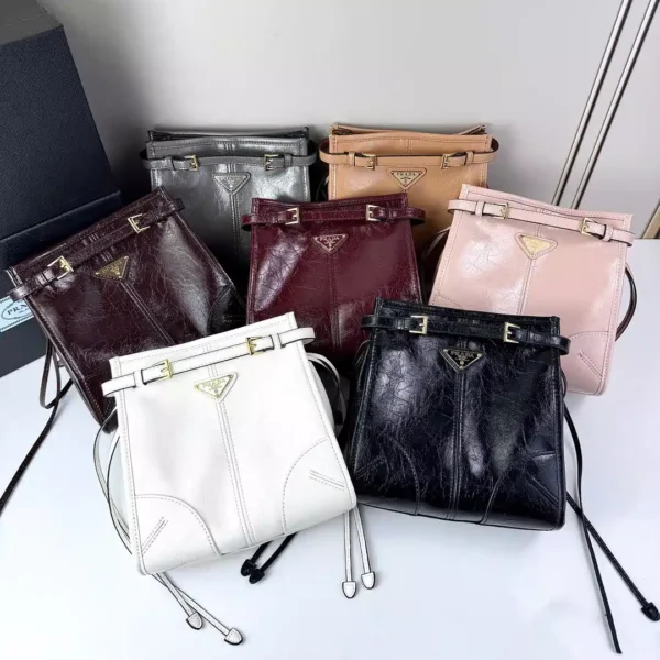 Prada Bonnie leather mini shoulder bag