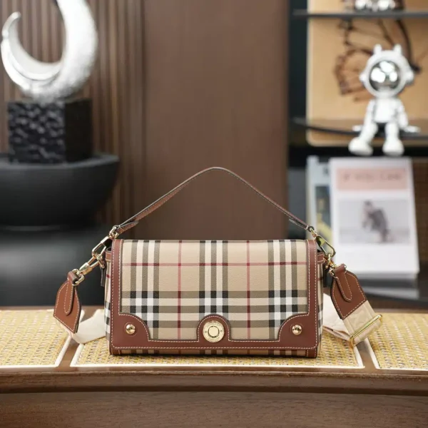 Burberry Top Handle Note Bag