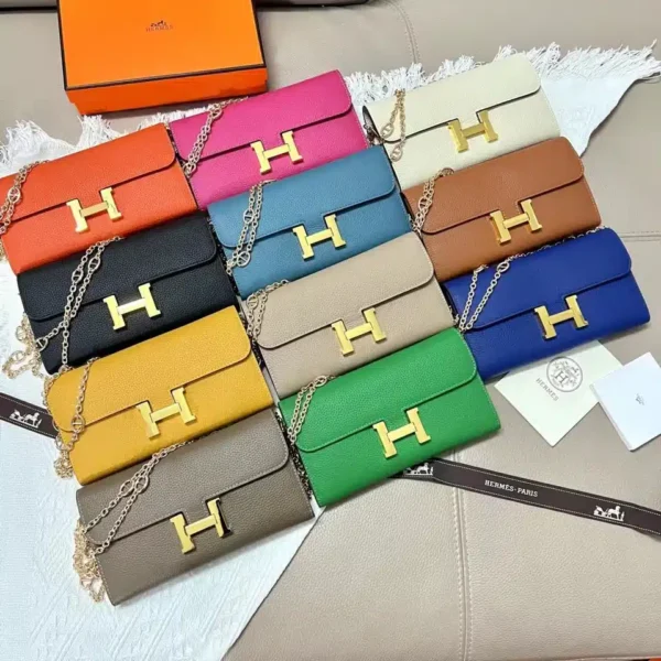 Constance Wallet To Go Lichi Grain Gold Hardware