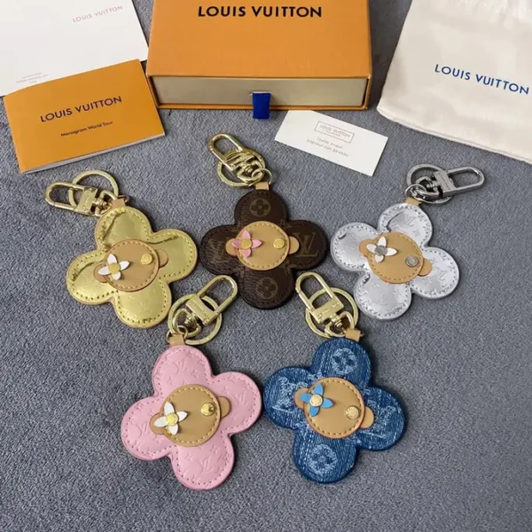 Monogram Bag Charm and Key Holder E01