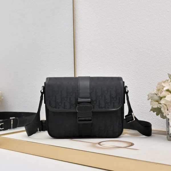 Mini Dior Trek Messenger Bag with Flap