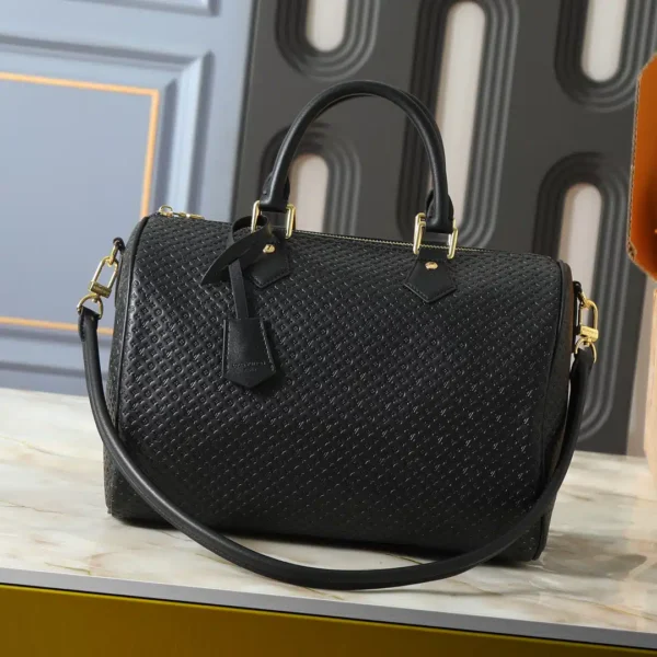 Embossed Minigram Speedy Soft 30 Black