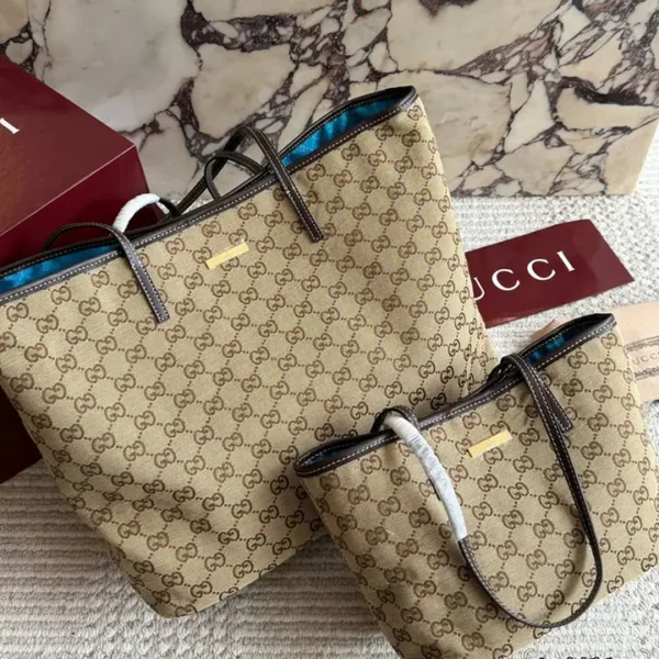 Gucci Tribeca tote bag brown canvas small/large